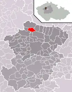Páleč na mapě