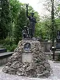 Hrob Volodymyra Barvinského (1850–1883) Барвінський Володимир vydavatel, historik, sociolog ...