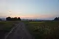 Panorama Ufy (hlavního města Baškortostánu) z vesnice Dudkino