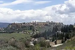 Orvieto, celkový pohled