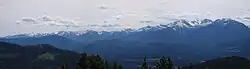 Jižní část pohoří Cabinet Mountains