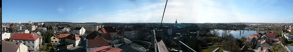 Panorama Říčan