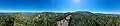Panorama na hřebenu Kozích hřbetů