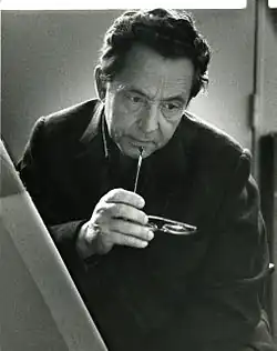 Hans Hartung, foto Paolo Monti - Servizio fotografico, Milano
