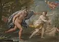 Alfeus a Arethousa, Paolo de Matteis (1710)