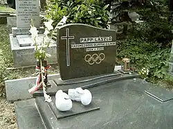 Hrob László Pappa v Budapešti
