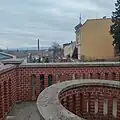 Parapet s vyhlídkou Hladomorna