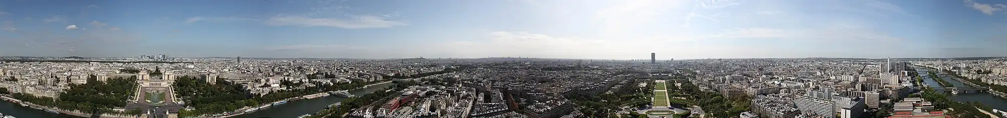 360° panorama z věže