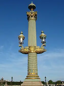 Sloup na Place de la Concorde v Paříži