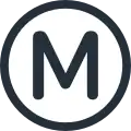 logo Pařížského metra