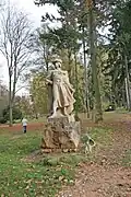 Park Smetanovy sady, socha Jánošíka,.JPG