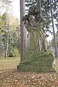 Park Smetanovy sady, socha Petra Maixnera,.JPG