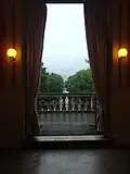 Pohled z tzv. "Královské stavby"