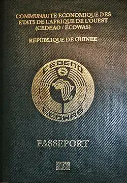 Guinejský cestovní pas