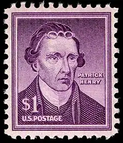 Patrick Henry, Virginia. Jeden z oponentů, který žádal přijetí Ústavy až po připojení dodatků.
