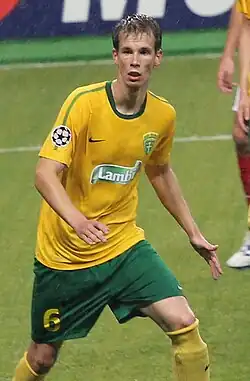 Patrik Mráz v dresu MŠK Žilina (2010)