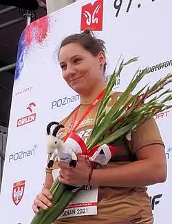 Paulina Gubaová (24. června 2021)