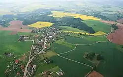 letecký snímek