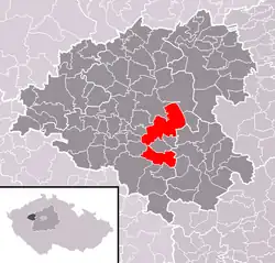 Pavlíkov na mapě