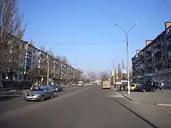 Pavlohrad, Centrální ulice