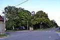 Park u křižovatky Karlovarské a Lidické ulice