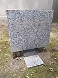 Symbolický náhrobek P. Kalinaje na Čestném pohřebišti v Ďáblicích