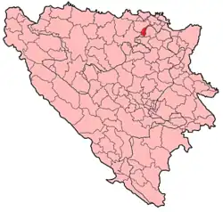 Pelagićevo na mapě