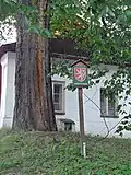 Označení památného stromu