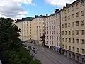 Pohled do ulice Pengerkatu