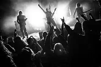 Pentacle na koncertě v Eindhovenu, prosinec 2017