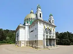 Kostel svatého Leopolda na Steinhofu (22. dubna 2018)