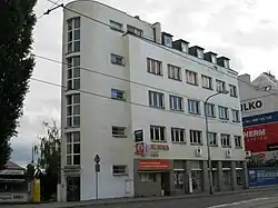 Penzion stavebního a bytového družstva Haná na Litovelské ulici