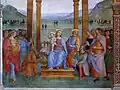 Perugino: Klanění Tří králů