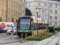 Zastávka Boguchwały v roce 2017