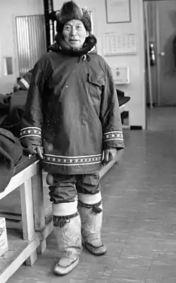 Peter Pitseolak, duben 1968, Cape Dorset