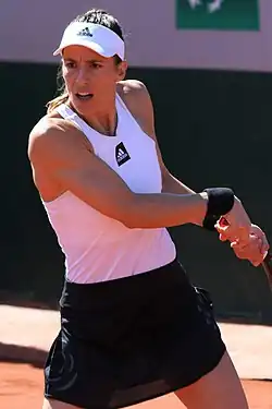 Andrea Petkovicová na French Open 2022