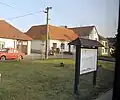 Informační tabule na návsi