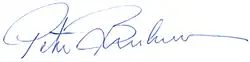 Petr Brukner – podpis