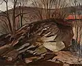 Údolí sv. Jána (olej na plátně) 1924