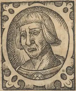 Petr II. z Rožmberka (B. Paprockiː Diadochos id est svccessio, 1602)