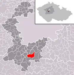 Petrov na mapě