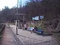 Železniční zastávka Petrov u Prahy