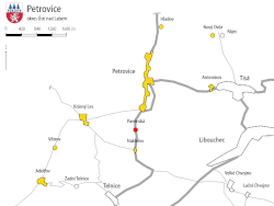 Panenská na mapě