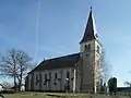 Kostel svatého Václava od severu
