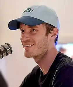 PewDiePie v roce 2019
