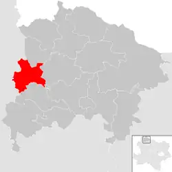 Pfaffenschlag bei Waidhofen an der Thaya na mapě