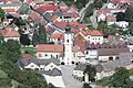 Centrum Furthu s kostelem sv. Wolfganga