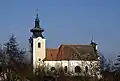 Kostel od jihu