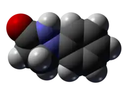 3D model molekuly fenidonu