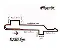 Trať v roce 1991